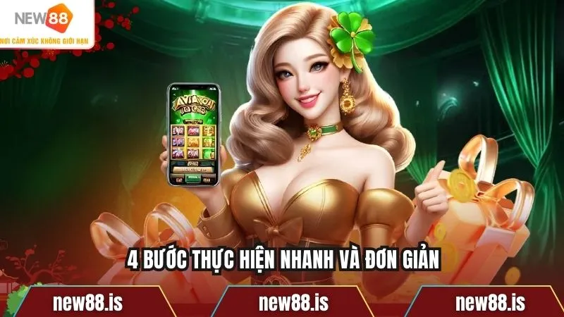 4 bước thực hiện nhanh và đơn giản