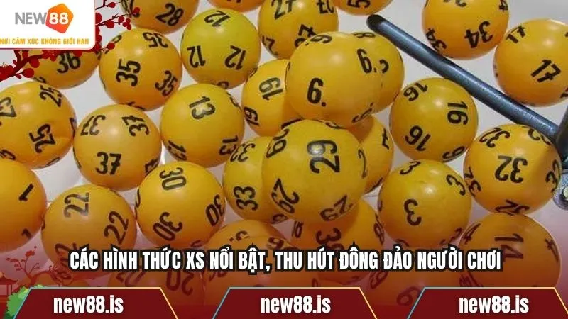 Các hình thức XS nổi bật, thu hút đông đảo người chơi