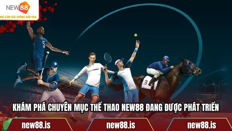 Khám phá chuyên mục Thể thao New88 đang được phát triển