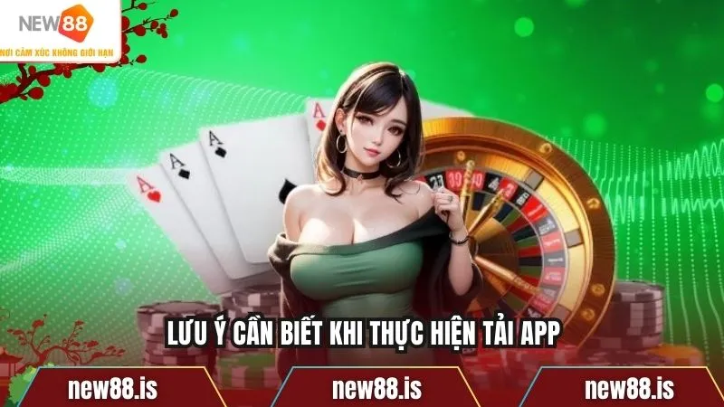 Lưu ý cần biết khi thực hiện tải app