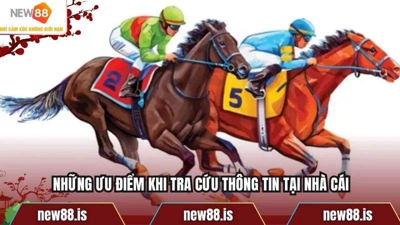 Những ưu điểm khi tra cứu thông tin tại nhà cái