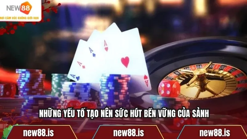 Những yếu tố tạo nên sức hút bền vững của sảnh